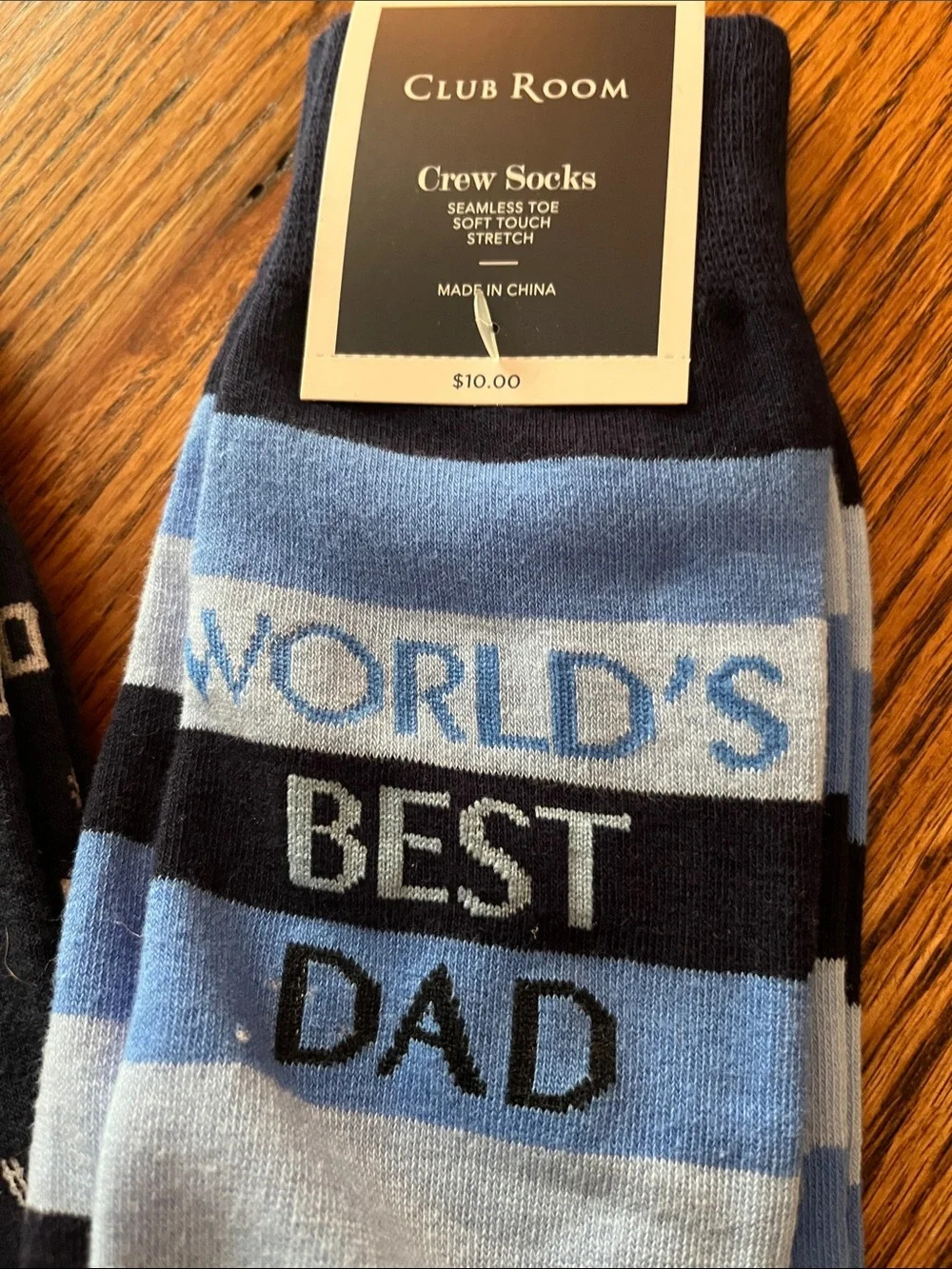 Club Room Men's Athletic Crew Socks - Light Blue, Navy Bundle NWT